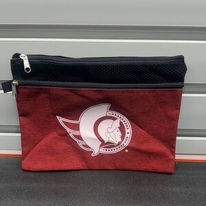 Red and Black Men's Bag